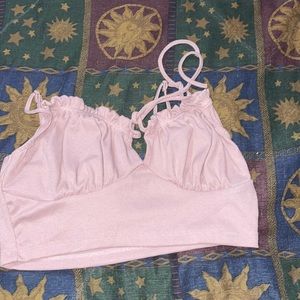 SHEIN pink crop